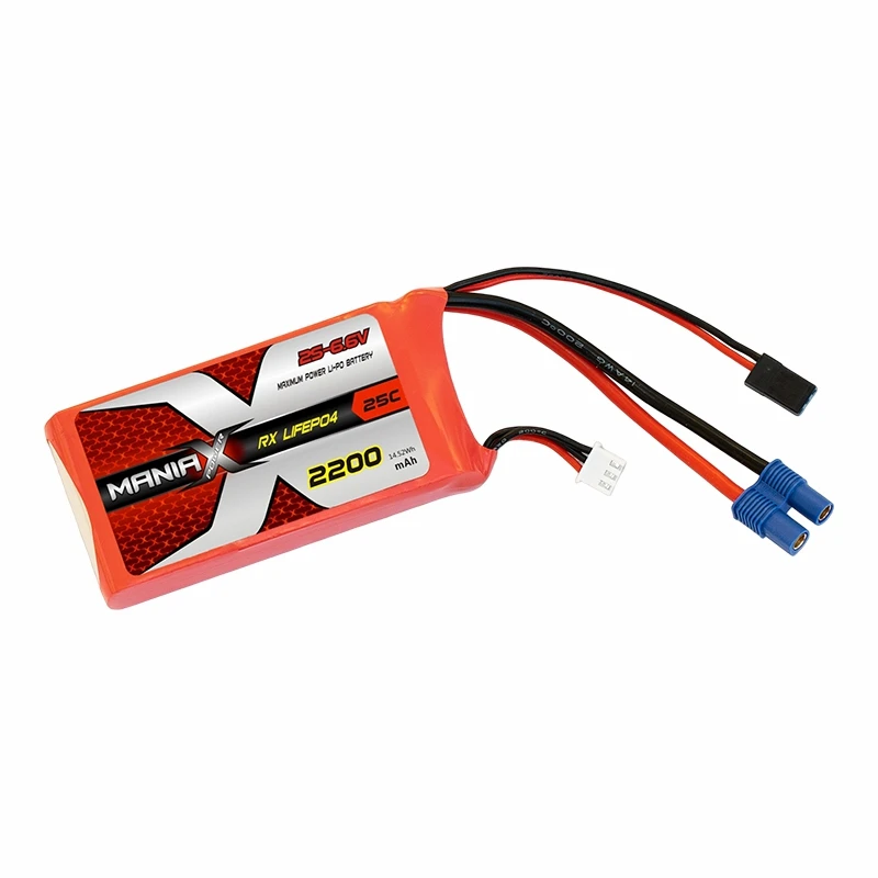 2S-6.6V 2200mAh 25C แบตเตอรี่ LiFePO4