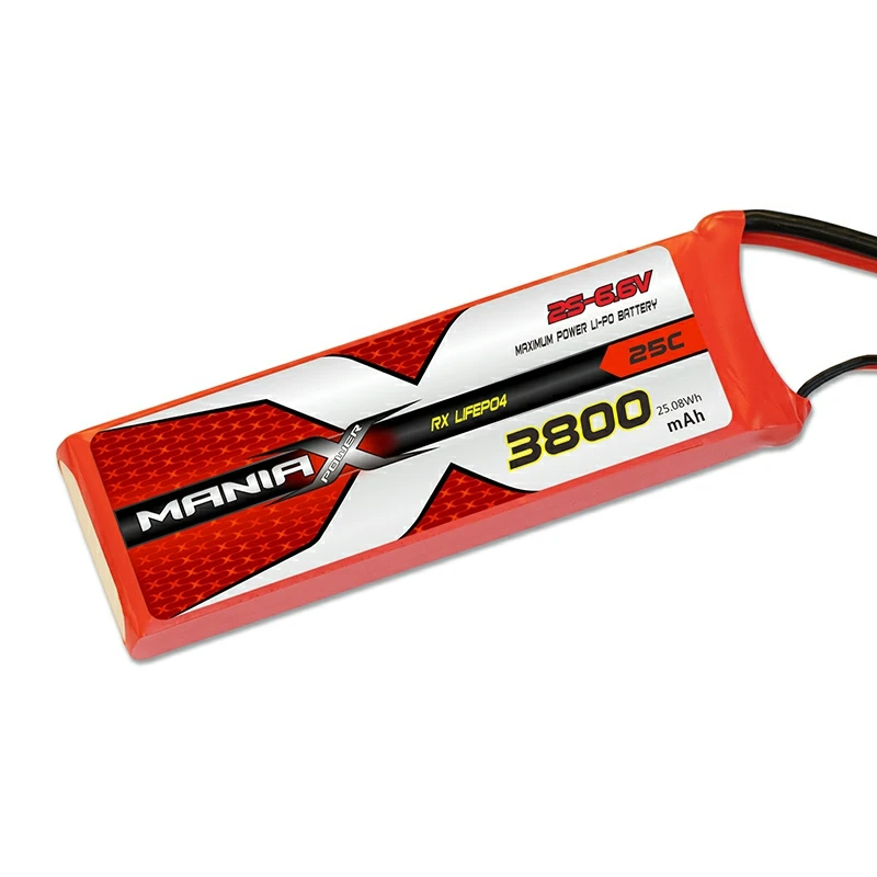 2S-6.6V 3800mAh 25C แบตเตอรี่ LiFePO4
