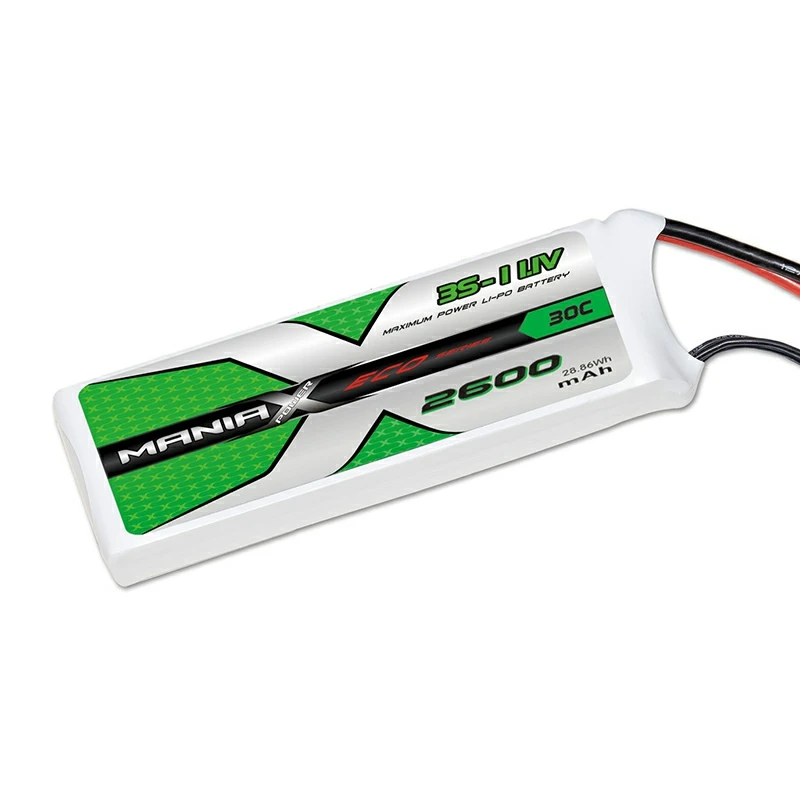 3S-11.1V 2600mAh 30C แบตเตอรี่ลิปิด