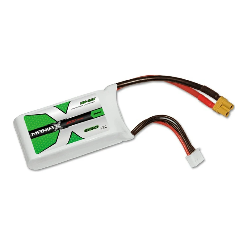 3S-11.1V 850mAh 30C แบตเตอรี่ลิปิด