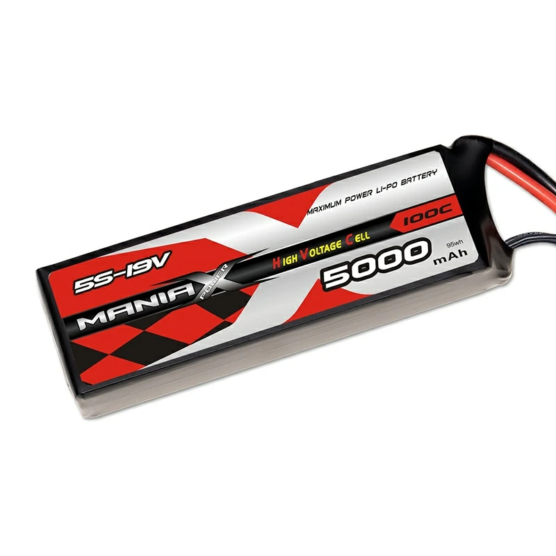 5S-19V 5000mAh 100C แบตเตอรี่ Lipo