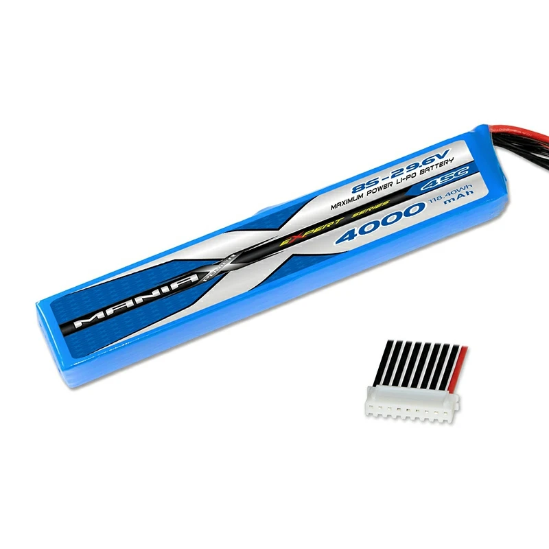8S-29.6V 4000mAh 45C แบตเตอรี่ลิปิดสติ๊ก